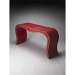 Butler Modern Expressions Red Leather Console Table