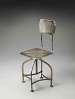 Butler Industrial Chic Metalworks Swivel Chair