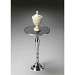 Butler Modern Expressions Nickel Pedestal Table