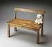 Butler Loft Natural Wood Bench