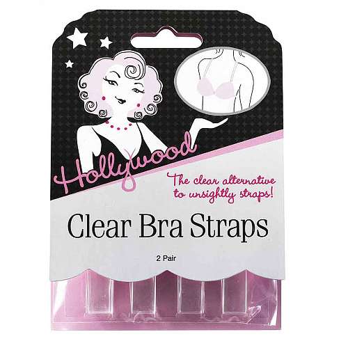 Hollywood Clear Bra Straps