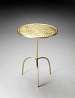 Butler Industrial Chic Metalworks Pedestal Table