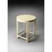 Butler Bone Inlay Yellow Bone Inlay Accent Table