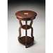 Butler Plantation Cherry Tiered Accent Table