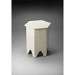 Butler Bone Inlay White Bone Inlay Accent Table