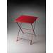 Butler Industrial Chic Red Folding Side Table