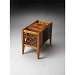 Butler Masterpiece Olive Ash Burl Magazine Basket