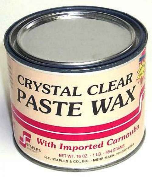 Staples Wax Crystal Clear Paste Wax
