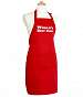 Men's Original "World's Best Chef" Red Apron