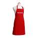 Flirty Aprons Men's Original "Kiss The Cook" Red Apron