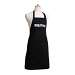 Flirty Aprons Men's Original "BBQ King" Black Apron