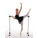 Prodigy Series Aluminum Single Bar Freestanding Ballet Barre