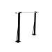 Single Bar Modern Aluminum Fixed Height Floor Mount Fitness Barre System