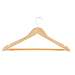 10 Pack Wood Suit Hanger Maple