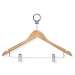 24 Pack Maple Hotel Hangers With Clip