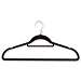 18 Pack Velvet Touch Cascading Suit Hanger, Black