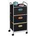 3 Drawer Fabric Storage Cart