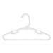 30 Pack Kid's Tubular 26g Hanger With Notch, White