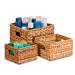 3 Pc Nesting Water Hyacinth Baskets