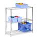 3 Tier Chrome Shelving Unit 250 Lbs