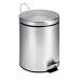 5 Liter Round Stainless Steel Step Can