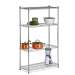 4 Tier Chrome Shelving Unit