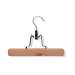 4 Pack Basic Clamp Pant Hanger, Cedar