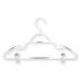 6 Pack Soft Touch Swivel With Clips, Whiteblue