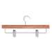 8 Pack Cedar Skirt And Pant Hanger With Clips