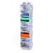 8 Shelf Hanging Organizer bluewhite