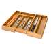 Bamboo Expandable Cutlery Tray