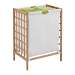 Bamboo Grid Frame Hamper