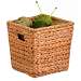 Medium Square Water Hyacinth Basket