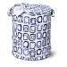 Large Patterned Pop Open Hamper