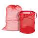 Red Mesh Laundry Bag & Hamper Kit
