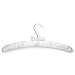 Satin Padded Hanger, White, Unscented, 6 Pack