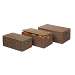 Parchment Cord Set Of 3 Boxes