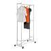 Square Tube Garment Rack Chrome Folding