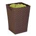Woven Strap Hamper, Javabrown