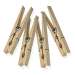 Wood Clothespins With Spring 200 Pack