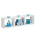 White Triple Cube Wall Shelf