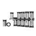 12 Pc Zero Gravity Wall Mount Magnetic Spice Rack
