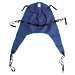 Divided Leg Patient Lift Sling with Headrest