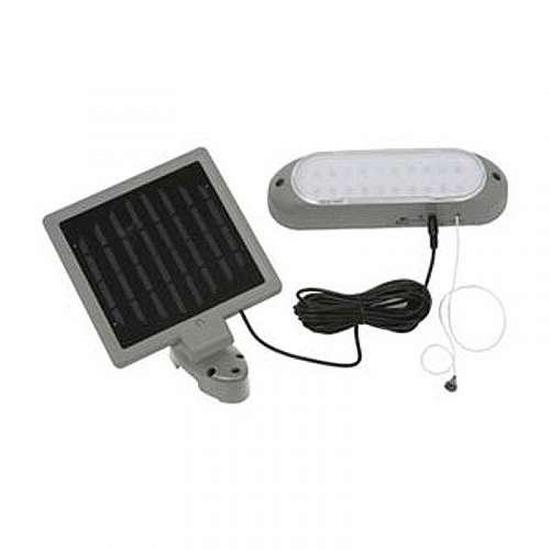 Solar Panel Shed Light