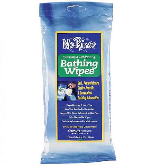 No-Rinse Bathing Wipes