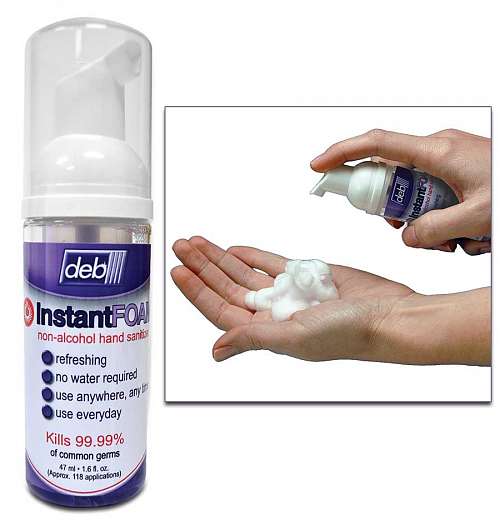 No Rinse Foaming Hand Sanitizer