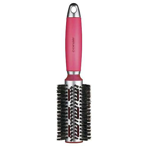 Conair Tourmaline Gel Grips Medium Boar Round Brush
