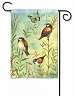Sanctuary Sparrows Garden Flag
