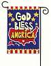 God Bless America Garden Flag