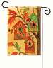 Fall Birdhouses Garden Flag